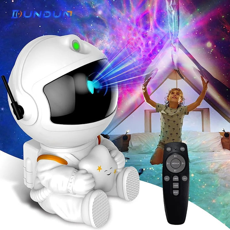 GalaxyGlow Astronaut Star Projector