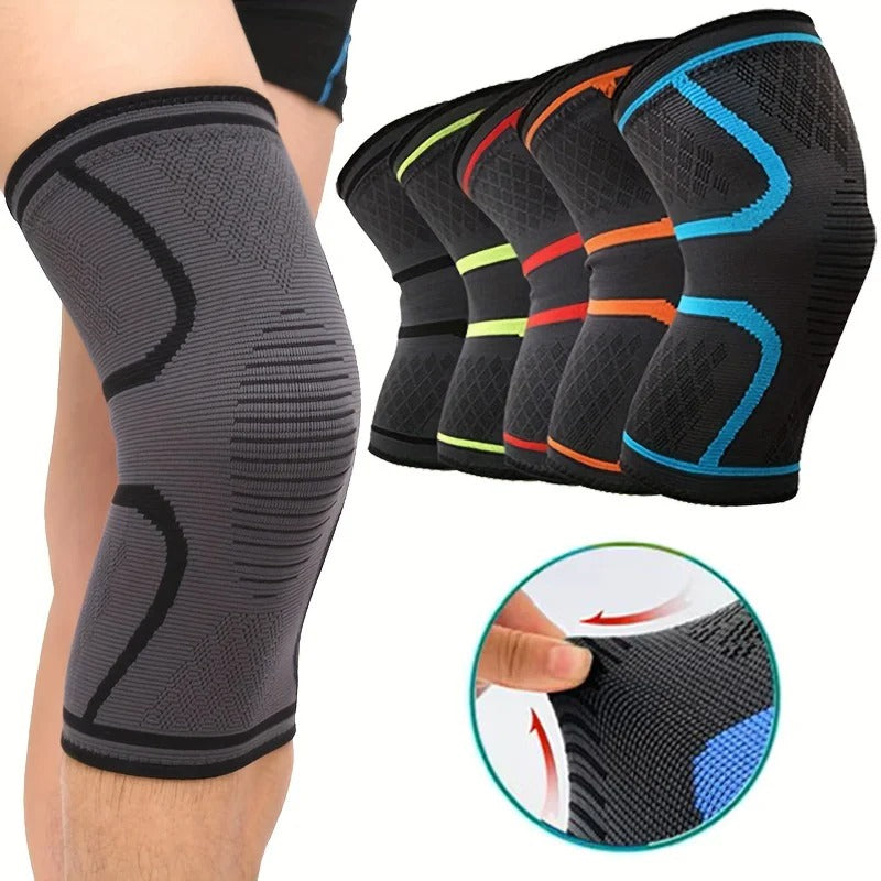 Knee Brace Compression Sleeve – Pain Relief & Support for Arthritis, Meniscus & Sports Injuries