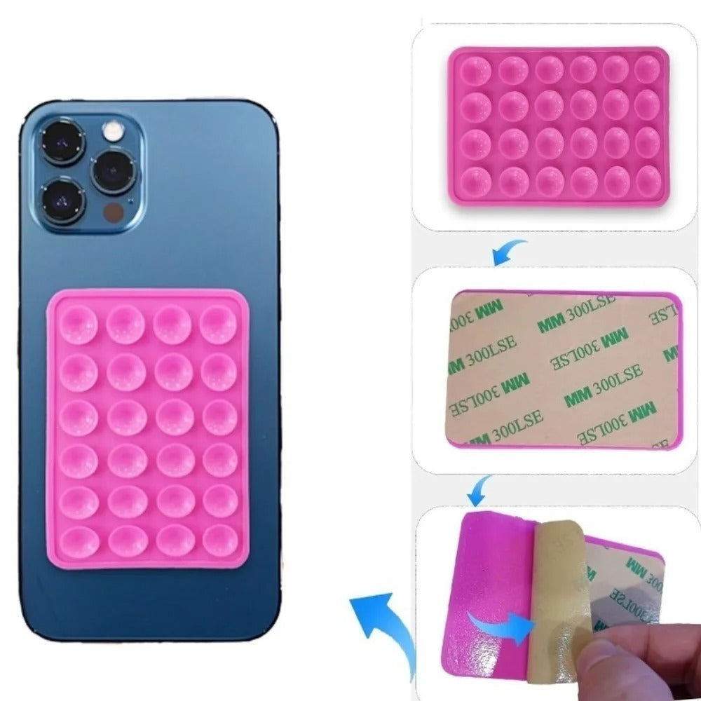 Universal Silicone Suction Cup Stand – For Mobile Phones & Tablets