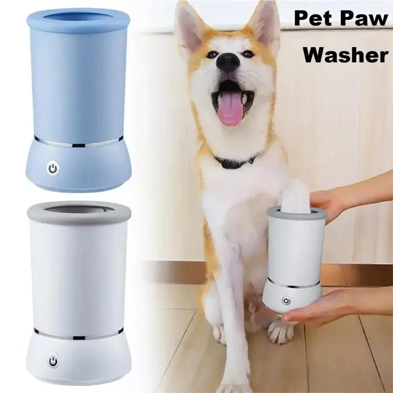 Automatic Pet Paw Cleaner – Portable Electric Foot Washer