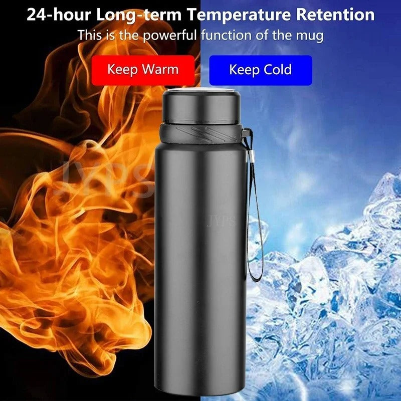 Insulated Vacuum Flask (Hot & Cold) – 1L