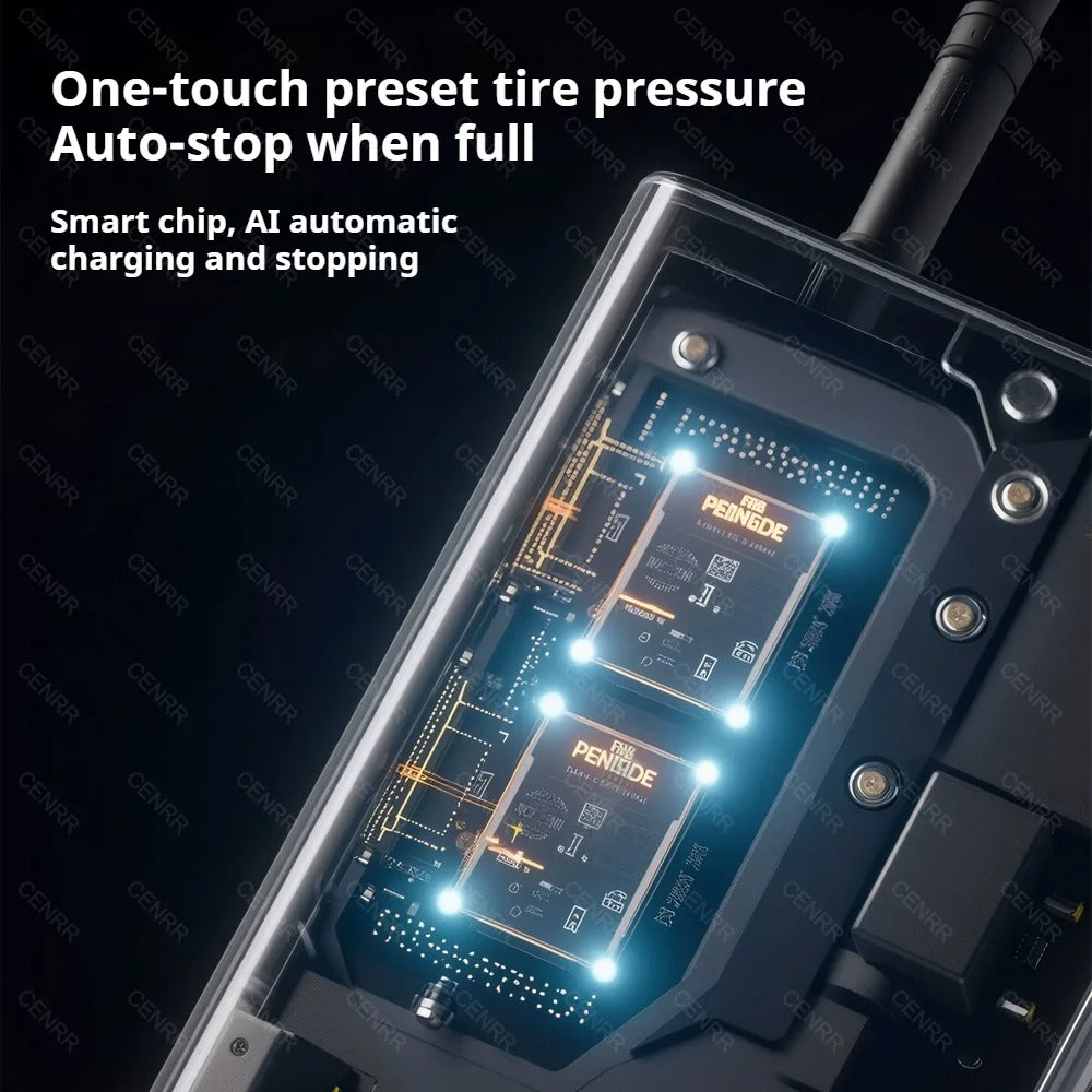 Portable Digital Tire Inflator (Rechargeable)