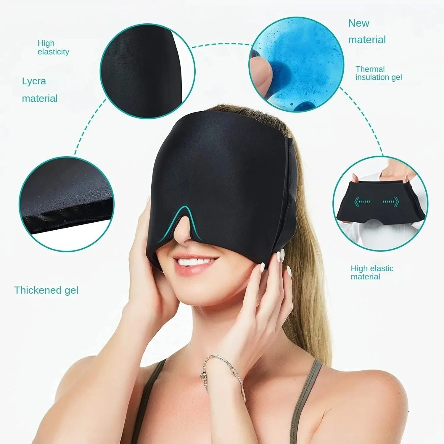 TheraCool Headache & Migraine Ice Hat