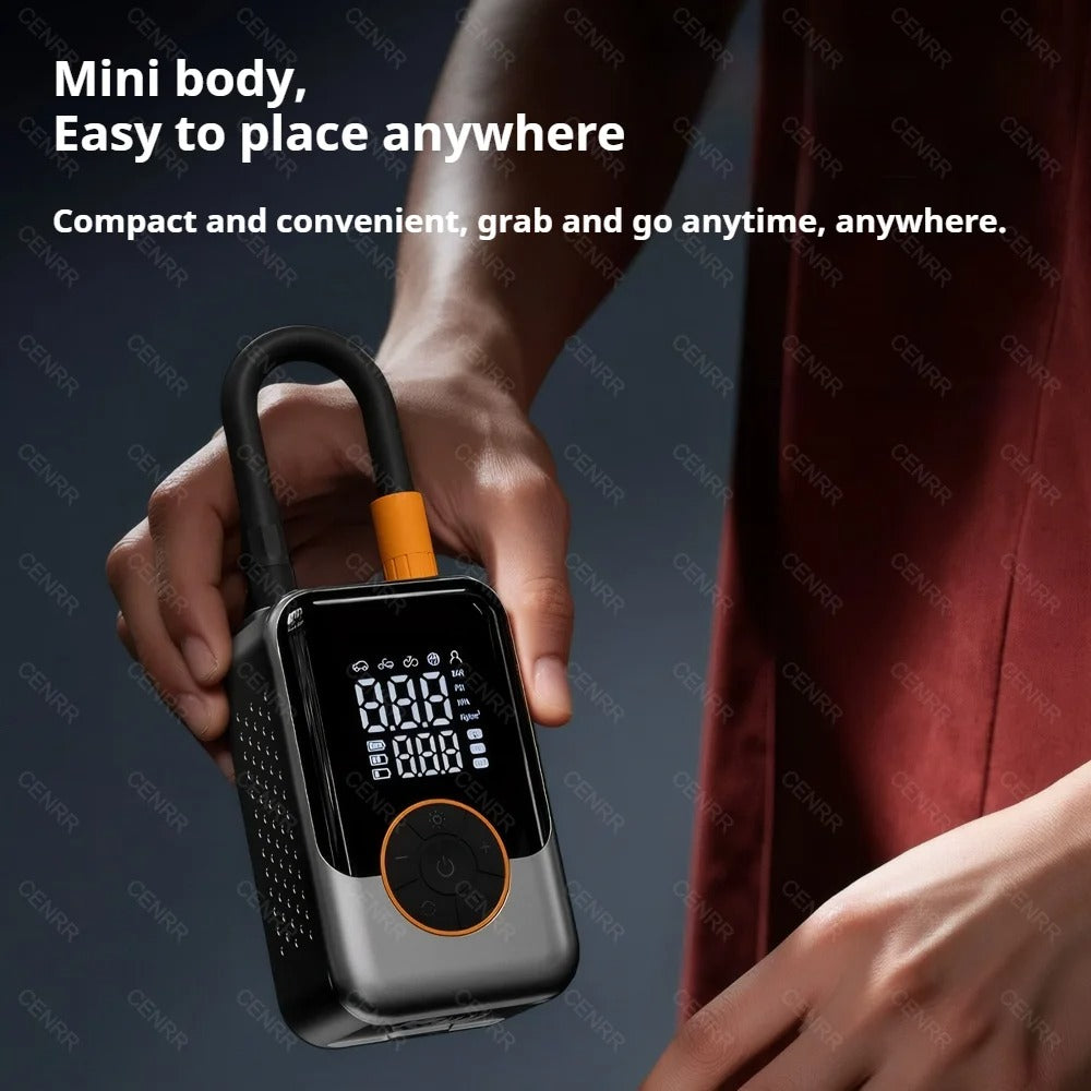 Portable Digital Tire Inflator (Rechargeable)