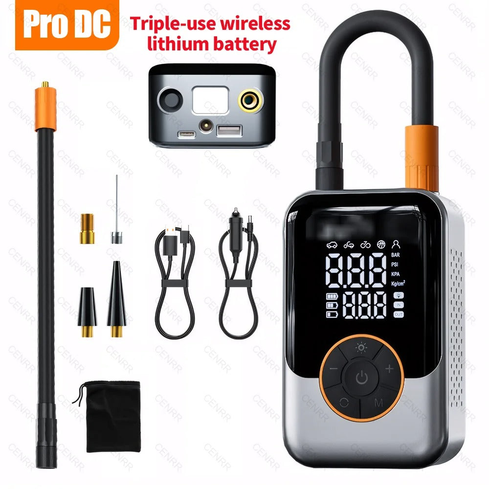 Portable Digital Tire Inflator (Rechargeable)